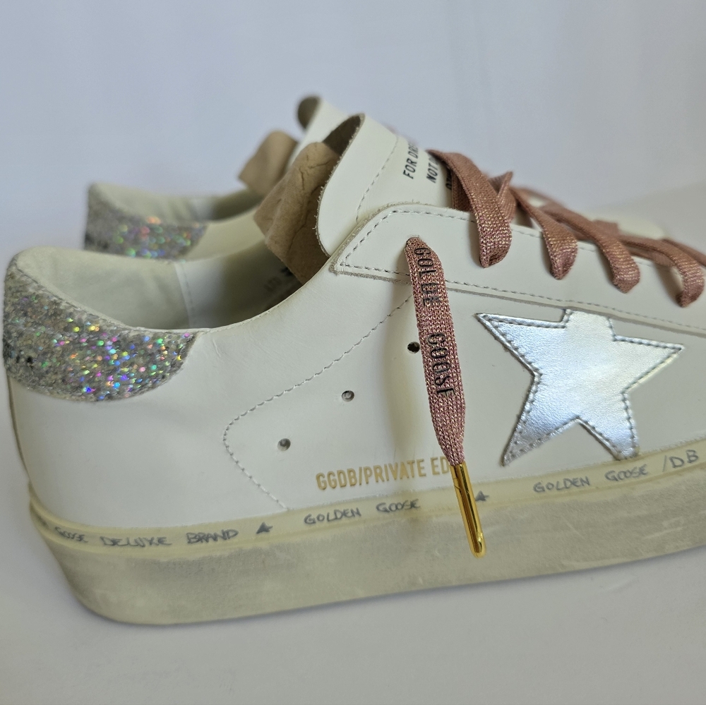 Womens Golden Goose Hi Star Shoes Size 40 - Picture 4 of 9
